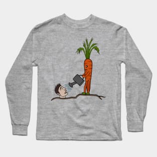 Carrot role reversal Long Sleeve T-Shirt